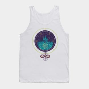 Fading Dahlia Tank Top